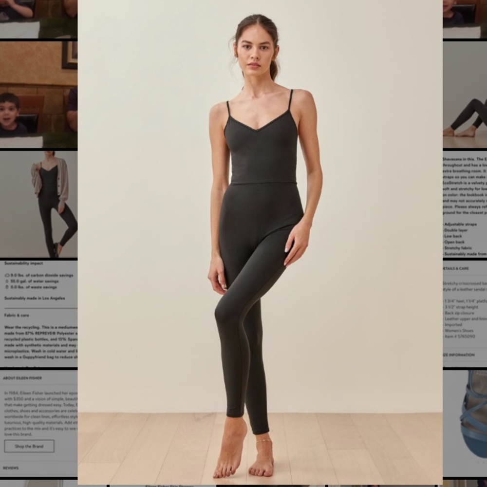 Reformation Emmy Ecostretch Jumpsuit